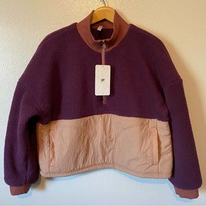 NWT Mallory Fleece Pullover